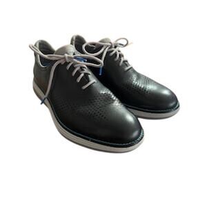 Cole Haan Men's sz 8M ØriginalGrand Ultra Laser Oxford Shoes Black
